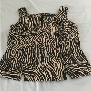 Women’s Zebra Print Top